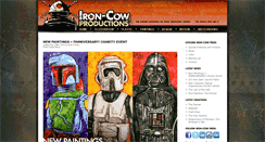 Desktop Screenshot of ironcowprod.com